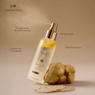 El serum que está conquistando el mercado coreano ya llegó a Shirakaba! D'alba es una marca premium coreana cuyo serum en spray es único en su tipo, brindando una experiencia suave con las mejores propiedades de la trufa blanca.