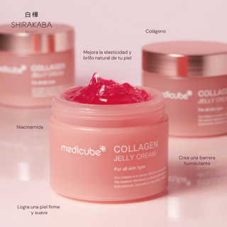 Revierte los signos del envejecimiento con esta crema en gel enriquecida con colágeno y elastina para mejorar la elasticidad de la piel y eliminar las arrugas. La niacinamida ayuda a promover una tez más brillante, mientras que el ácido hialurónico y el escualano fortalecen la barrera de hidratación de la piel.