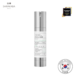 El serum viral de Micro agujas más galardonado de Corea y el Mundo. VT Cosmetics desarrolló el Reedle Shot 100, un suero formulado con más de 1000 micro agujas que ayudan a penetrar la piel para suavizar, y renovar las células de tu rostro gracias a su concentrado de ácido hialurónico, niacinamida, centella asiática y propóleo.