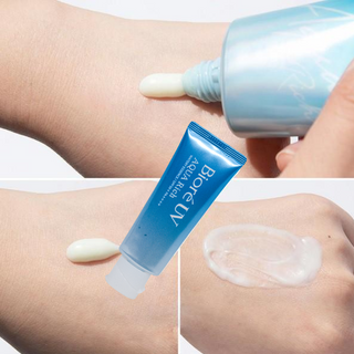 Con una formula ligera e hidratante, el Bloqueador Solar Aqua Rich Watery Essence de Bioré ofrece protección SPF+50 contra los rayos UV, así como hidratación y rejuvenecimiento gracias a sus componentes naturales de jalea real y ácido hialurónico. ¡Disponible en nuestra tienda en línea!
