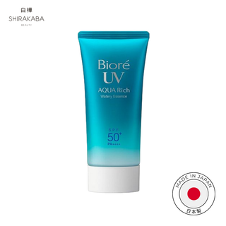 Protege tu piel con el mejor bloqueador solar! La Bioré UV Aqua Rich Watery Essence SPF 50+ PA++++ es la solución perfecta para una protección solar ligera y efectiva. 🌊 Con su textura acuosa y de rápida absorción, es ideal para todo tipo de piel, dejándola fresca y sin sensación grasosa.

Shirakaba Beauty