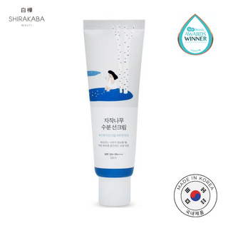 Round Lab Birch Juice Protector  Solar Bloqueador Solar SPF+50 Shirakaba Beauty. Ideal para pieles mixtas & sensibles

Este protector solar no solo te protege de los rayos UV sino que también contiene ácido hialurónico y agentes humectantes que hidratan y reparan tu piel. Con su extracto de abedul e ingredientes medicinales naturales que son excelentes para tu piel.